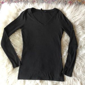 NWOT Black LS Shirt